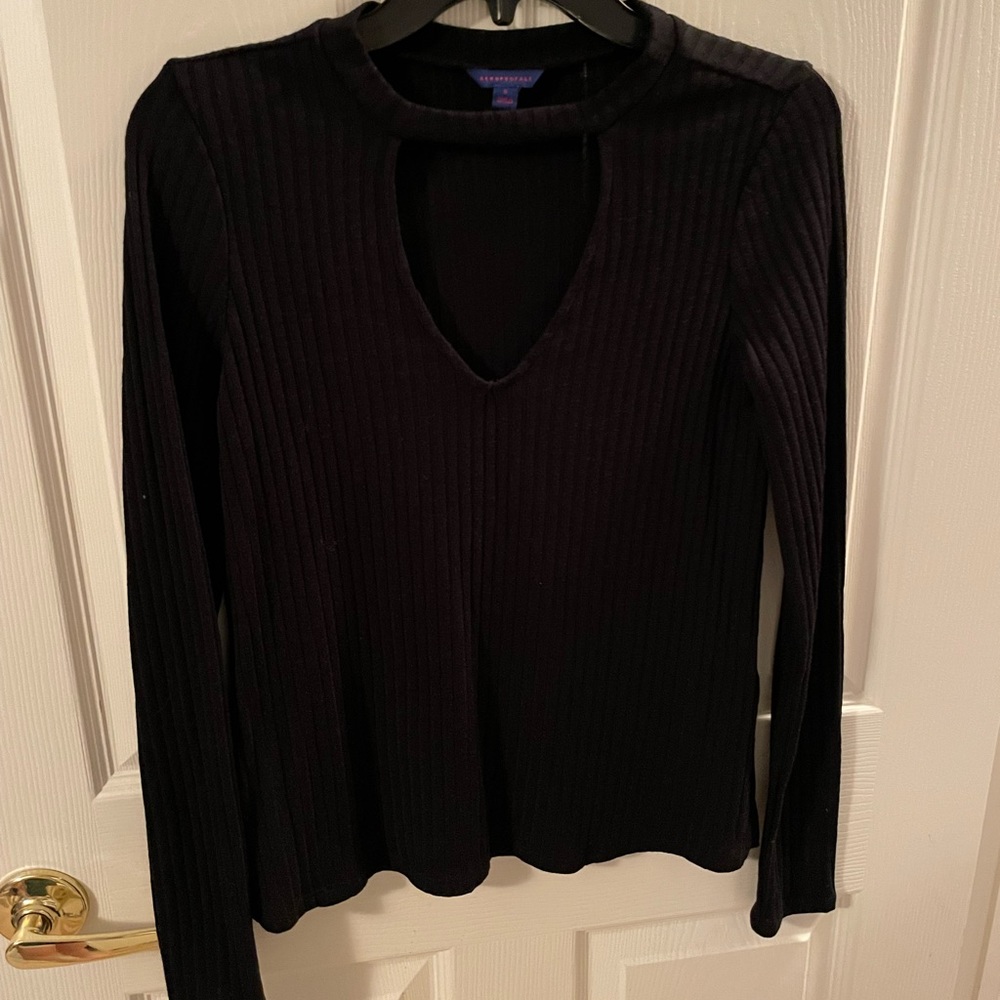Long sleeve back tee